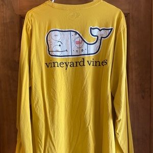 Vineyard Vines Hockey Long Sleeve Tee